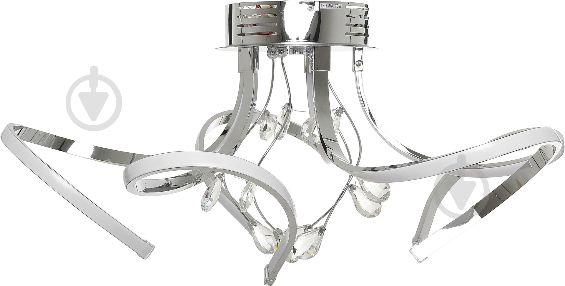 Люстра светодиодная Victoria Lighting 70 Вт хром Noemi/PL5 - фото 2