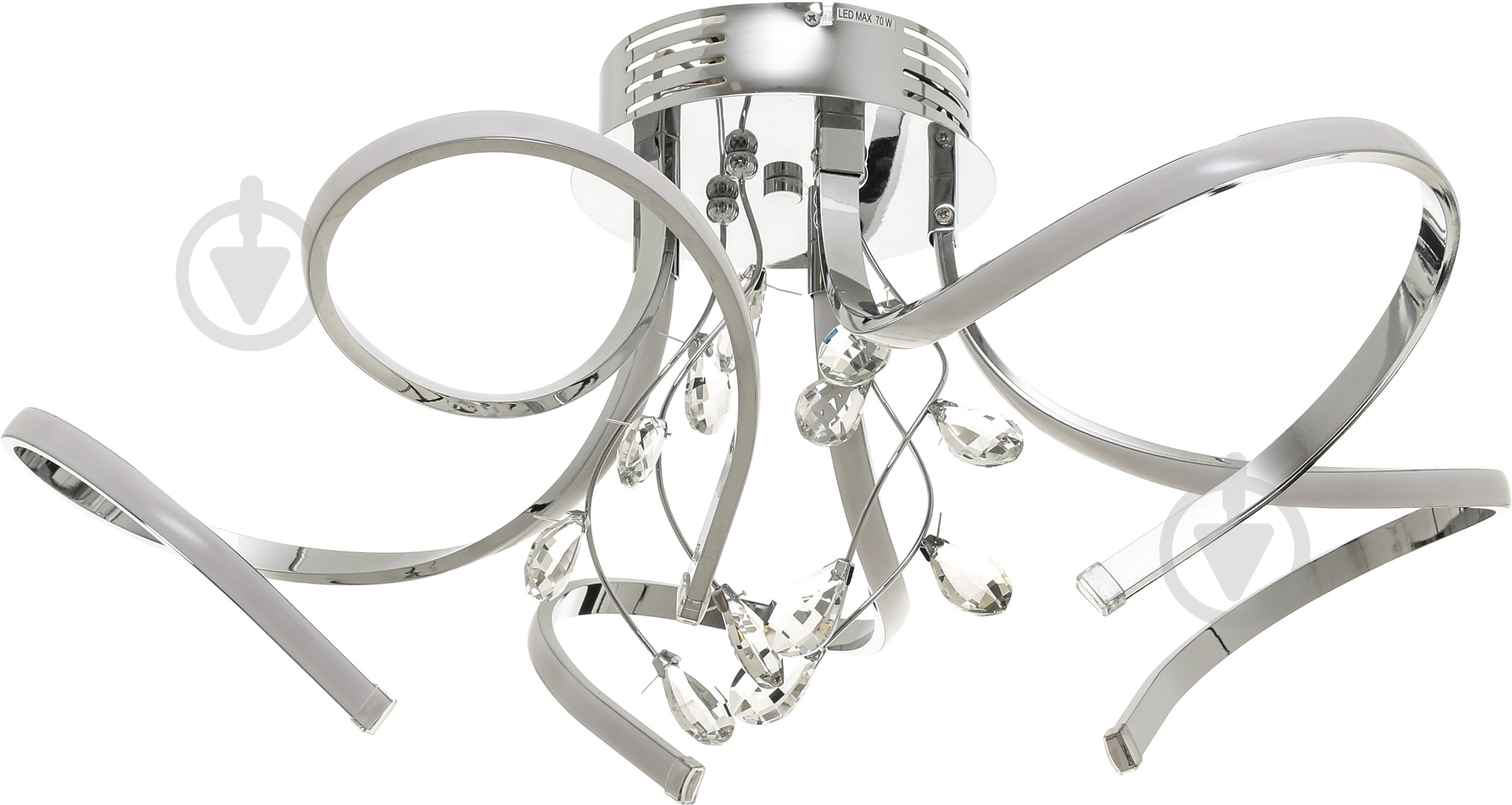 Люстра светодиодная Victoria Lighting 70 Вт хром Noemi/PL5 - фото 1