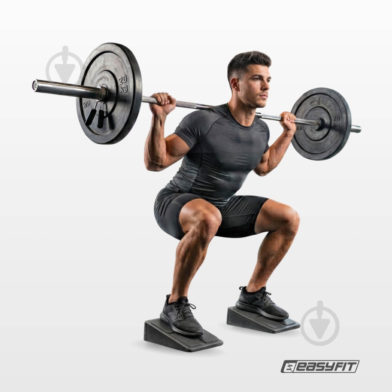 Клин-платформа EasyFit для розтяжки, йоги EF-0690 - фото 2 Клин-платформа EasyFit для розтяжки, йоги EF-0690 - фото 2