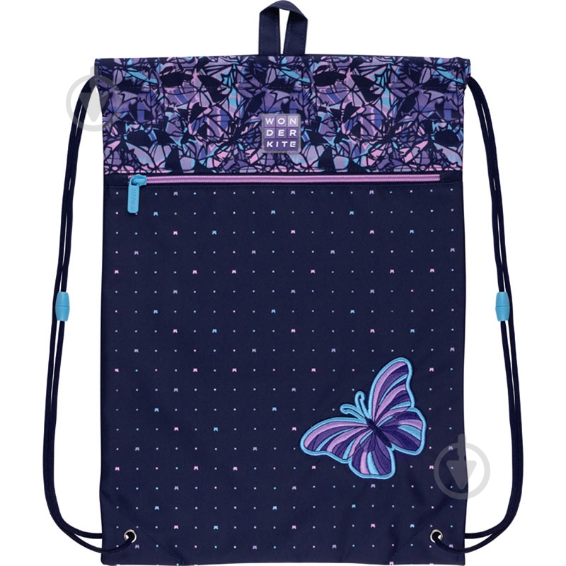 Сумка для обуви KITE WONDER601M Butterfly - фото 1 Сумка для обуви KITE WONDER601M Butterfly - фото 1
