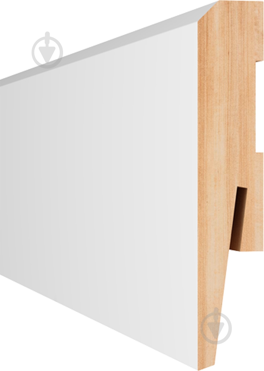 УЦІНКА! Плінтус Arbiton PAINT-IT MP1001 БІЛИЙ 100X2420 ММ (УЦ №96) - фото 1 УЦІНКА! Плінтус Arbiton PAINT-IT MP1001 БІЛИЙ 100X2420 ММ (УЦ №96) - фото 1