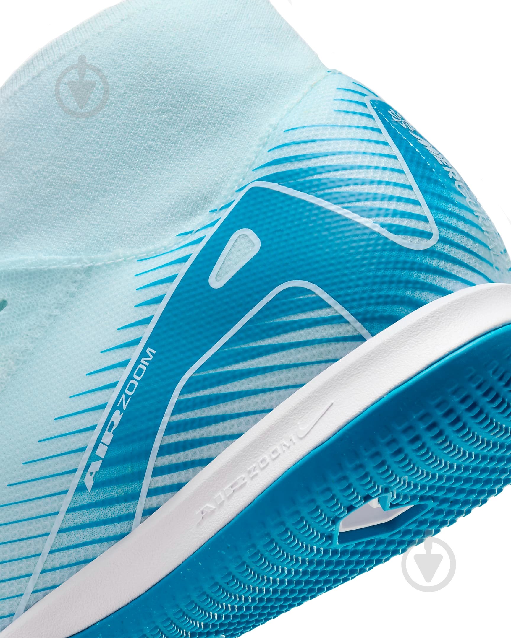 Футзальная обувь Nike Mercurial Superfly 10 Academy IC FQ8332-400 р.41 синий - фото 7 Футзальная обувь Nike Mercurial Superfly 10 Academy IC FQ8332-400 р.41 синий - фото 7