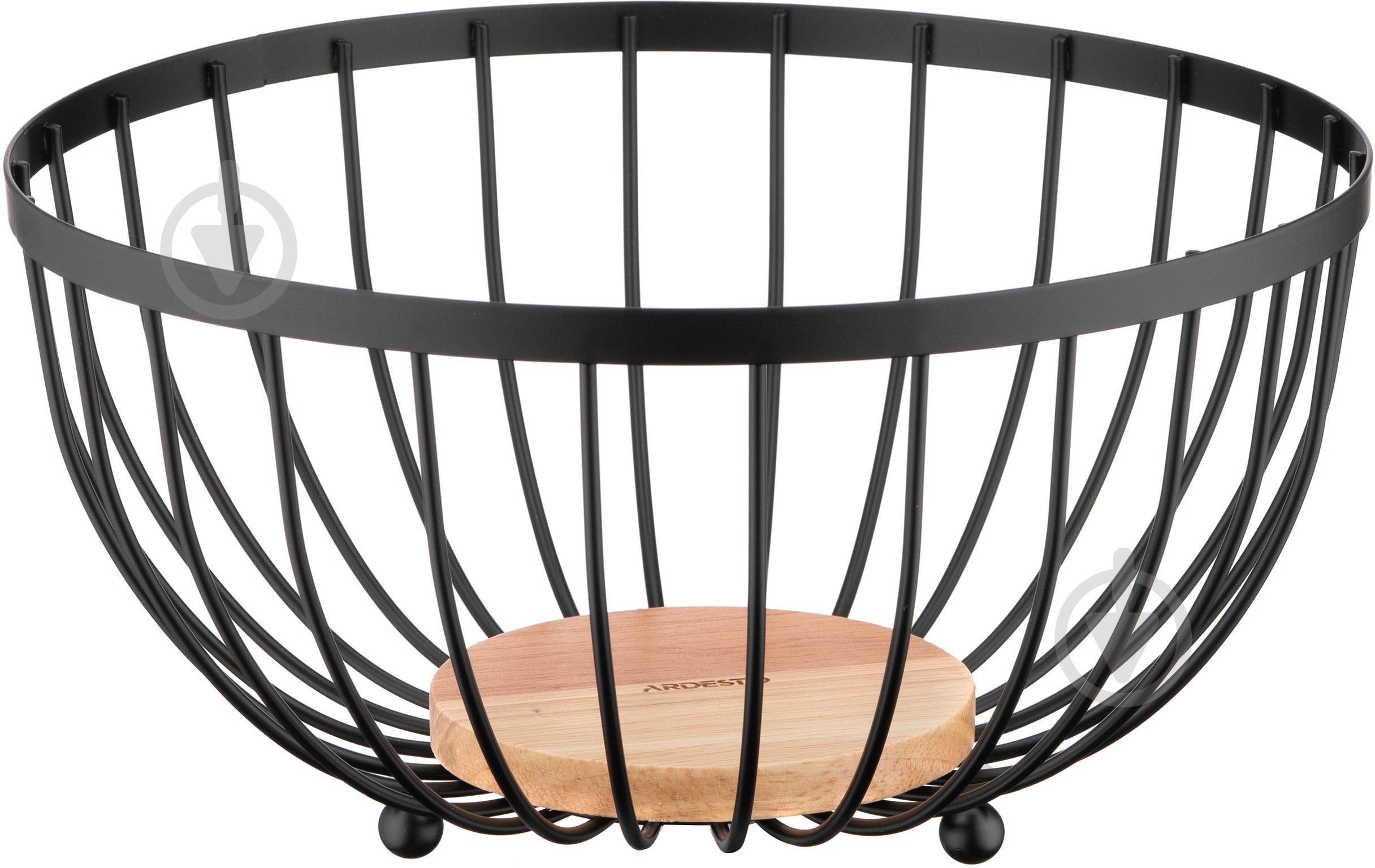 Корзина ARDESTO Midori 25х25х13 см черный AR0904B - фото 1