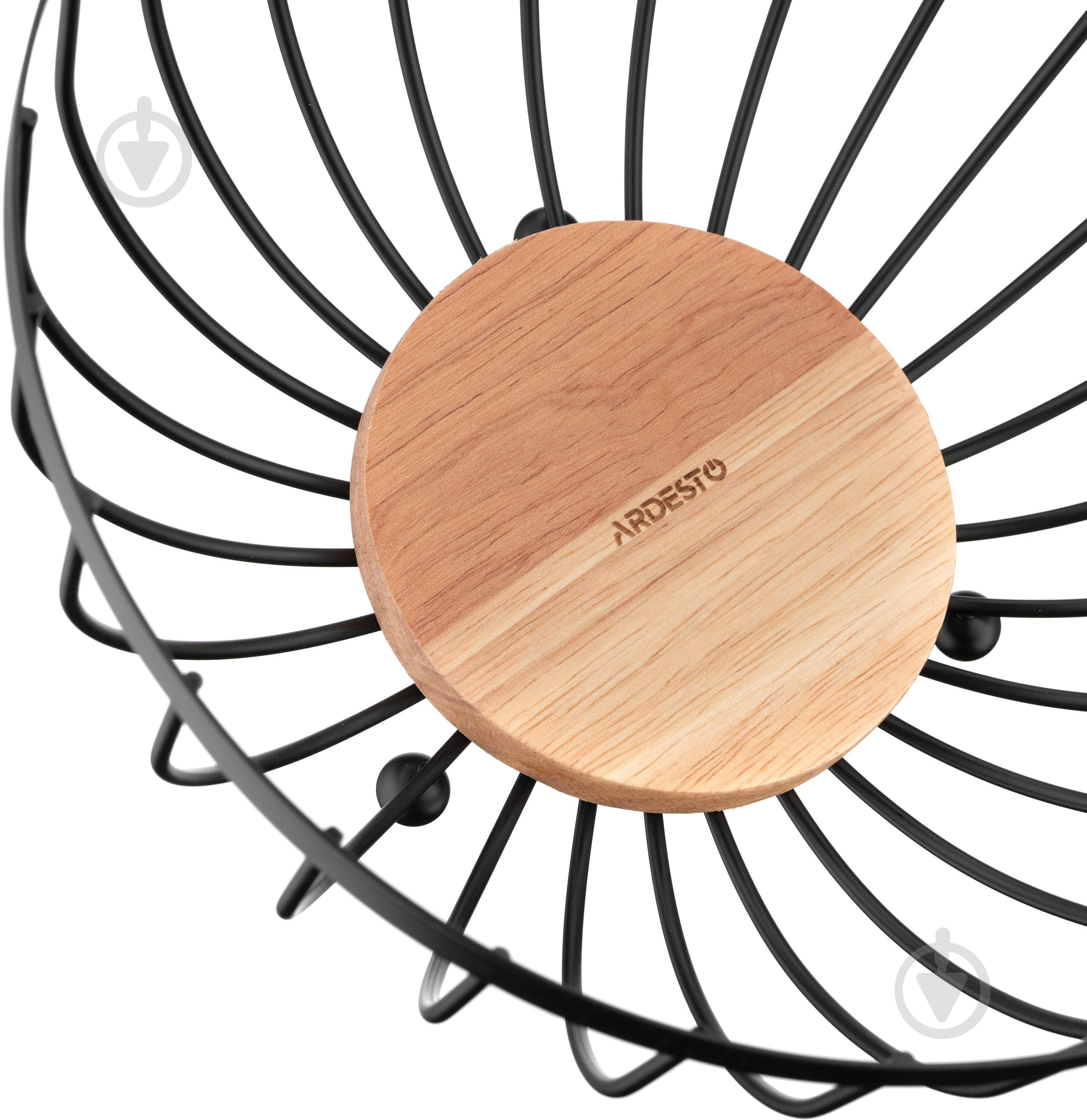 Корзина ARDESTO Midori 25х25х13 см черный AR0904B - фото 3