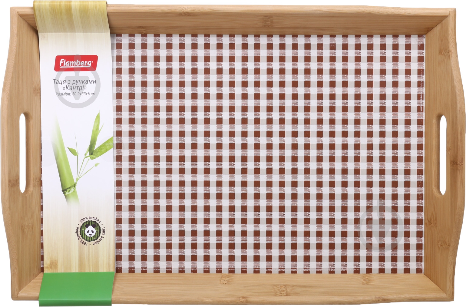 Поднос с ручками Flamberg Кантри 50,9x33x6 см - фото 5