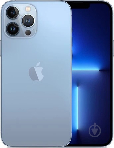 Смартфон Apple iPhone 13 Pro Max (REF A+) 128GB sierra blue (2QMLL93) - фото 2 Смартфон Apple iPhone 13 Pro Max (REF A+) 128GB sierra blue (2QMLL93) - фото 2