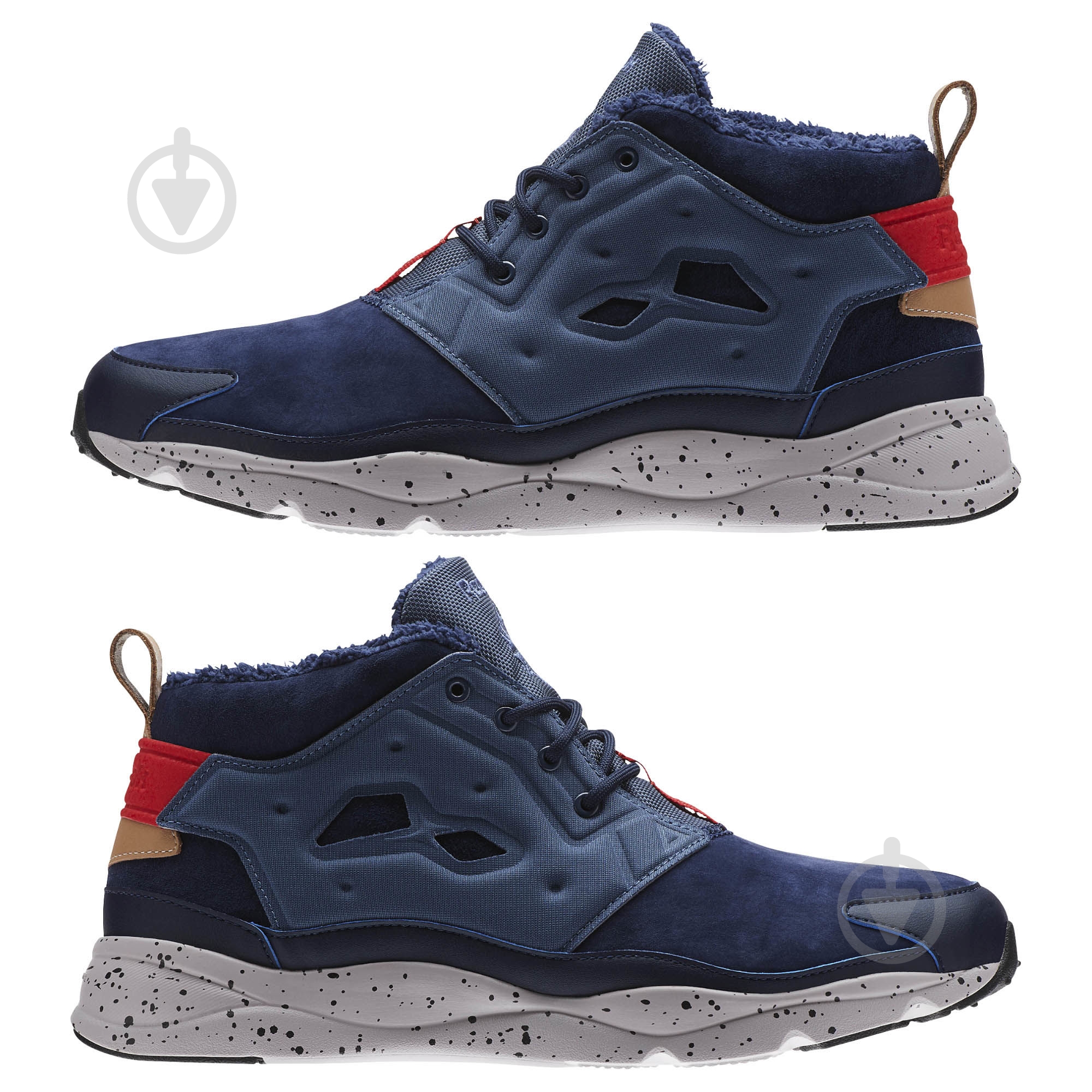 Кроссовки мужские зимние Reebok FURYLITE W CHUKKA BS6554 р.42,5 синие - фото 6