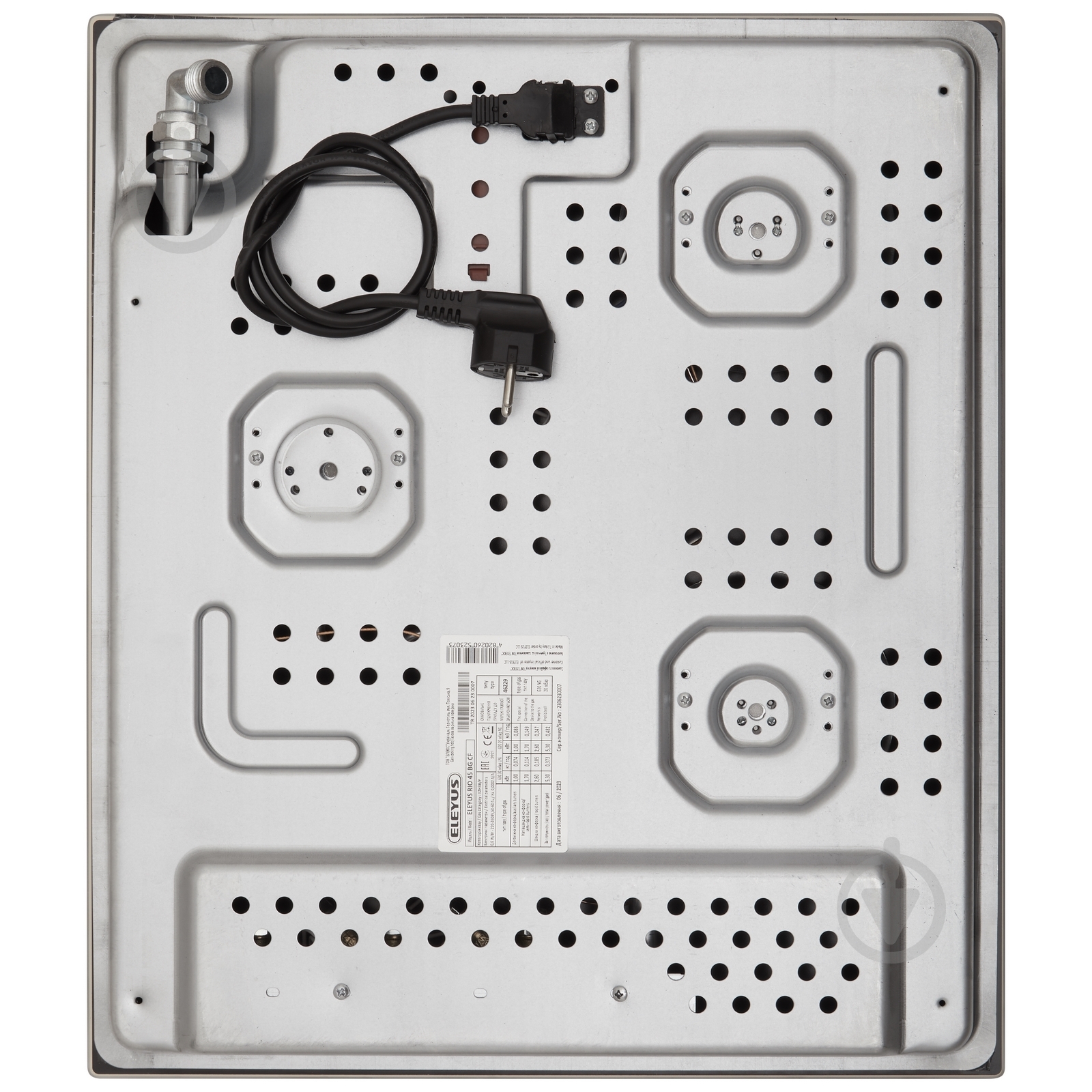 Варочная поверхность газовая Eleyus RIO 45 BG CF - фото 9 Варочная поверхность газовая Eleyus RIO 45 BG CF - фото 9