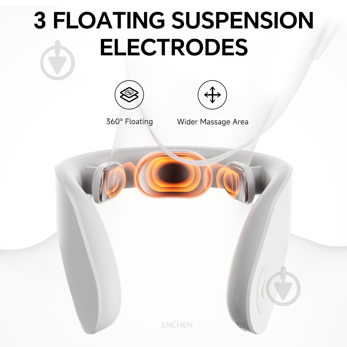 Массажер для шеи ENCHEN Jeeback Neck Massager K1 White - фото 7 Массажер для шеи ENCHEN Jeeback Neck Massager K1 White - фото 7