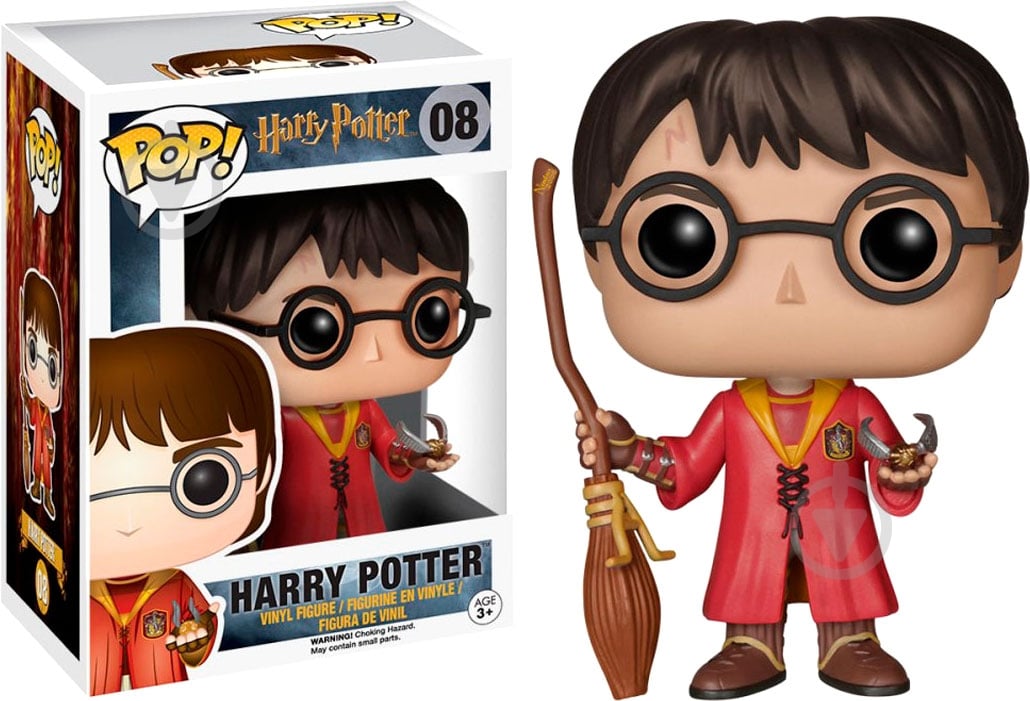 Фигурка Funko Pop! серии Гарри Поттер в форме для квиддича - фото 2