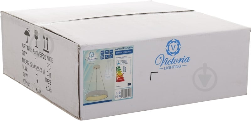 Люстра светодиодная Victoria Lighting 26 Вт белый Ashly/SP26 white - фото 3