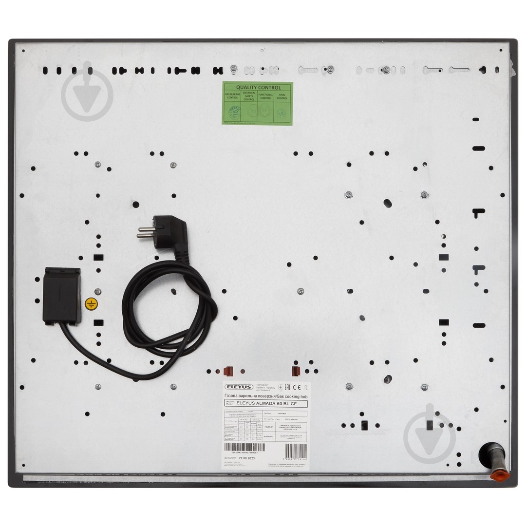 Варочная поверхность газовая Eleyus ALMADA 60 BL CF - фото 10 Варочная поверхность газовая Eleyus ALMADA 60 BL CF - фото 10