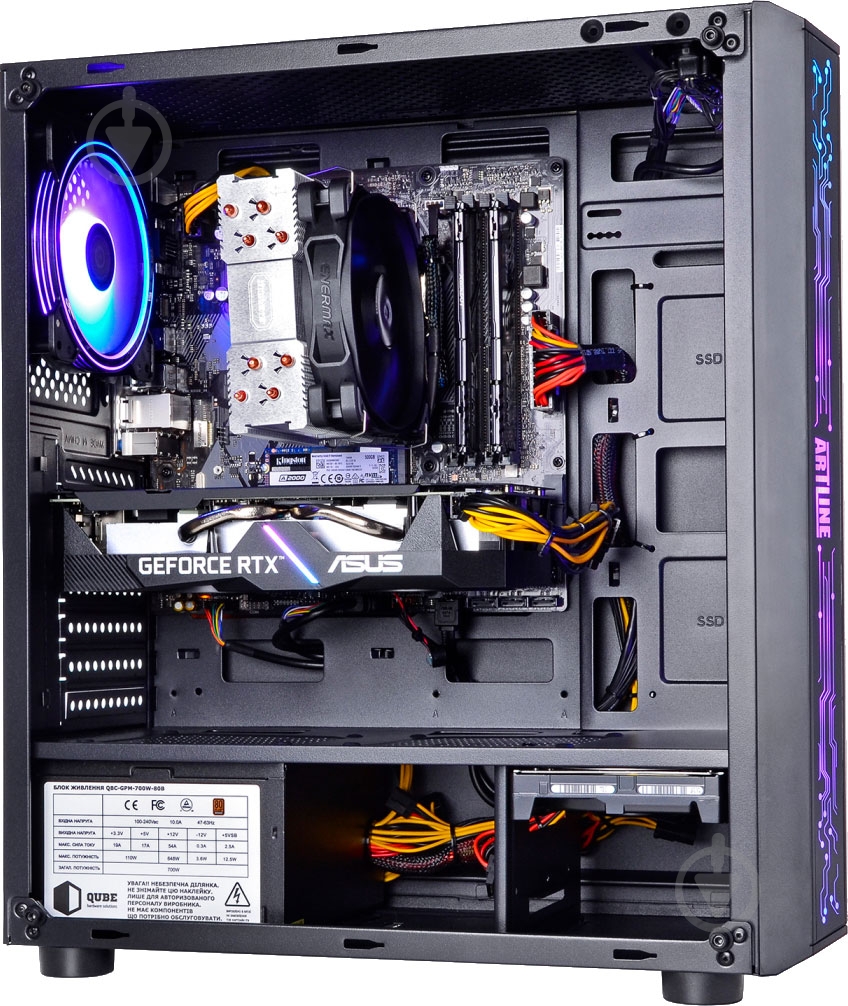 Компьютер Artline Gaming X73 (X73v24) black - фото 10