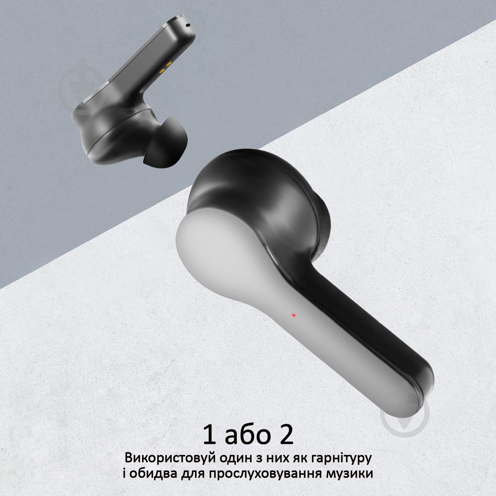 Наушники Promate TrueBlue-4 Bluetooth 5 IPX5 black (trueblue-4.black) - фото 8