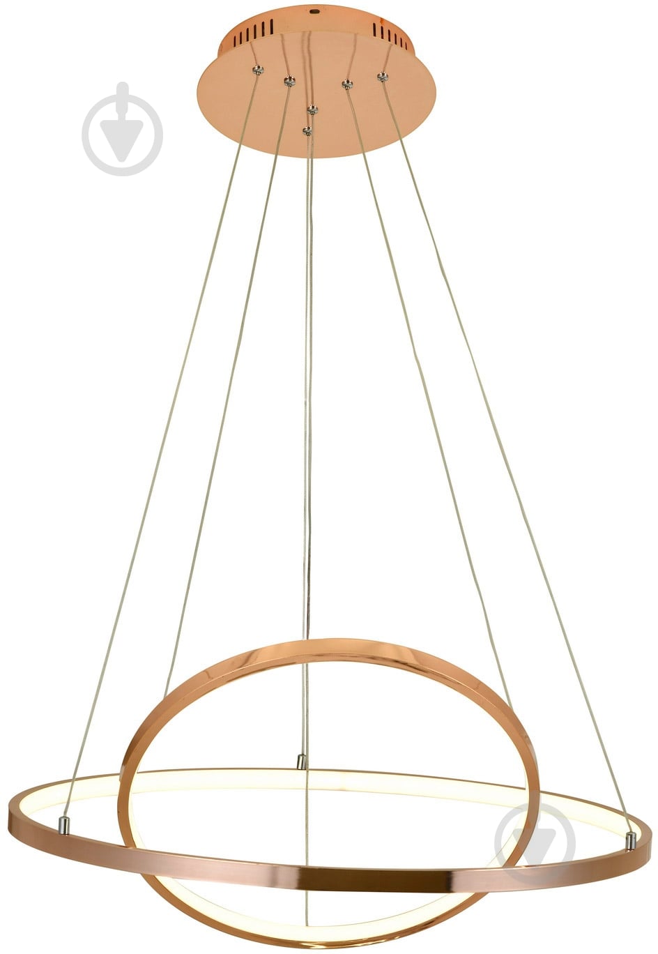 Люстра светодиодная Victoria Lighting 75 Вт медный Jolly/SP2 - фото 1