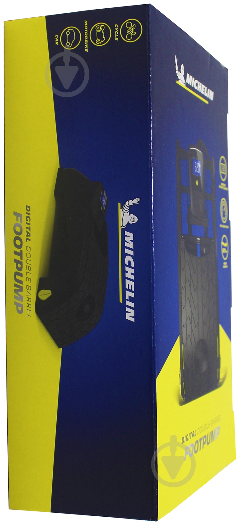 Насос ножний Michelin Foot Pump Digital Single Barrel - фото 5