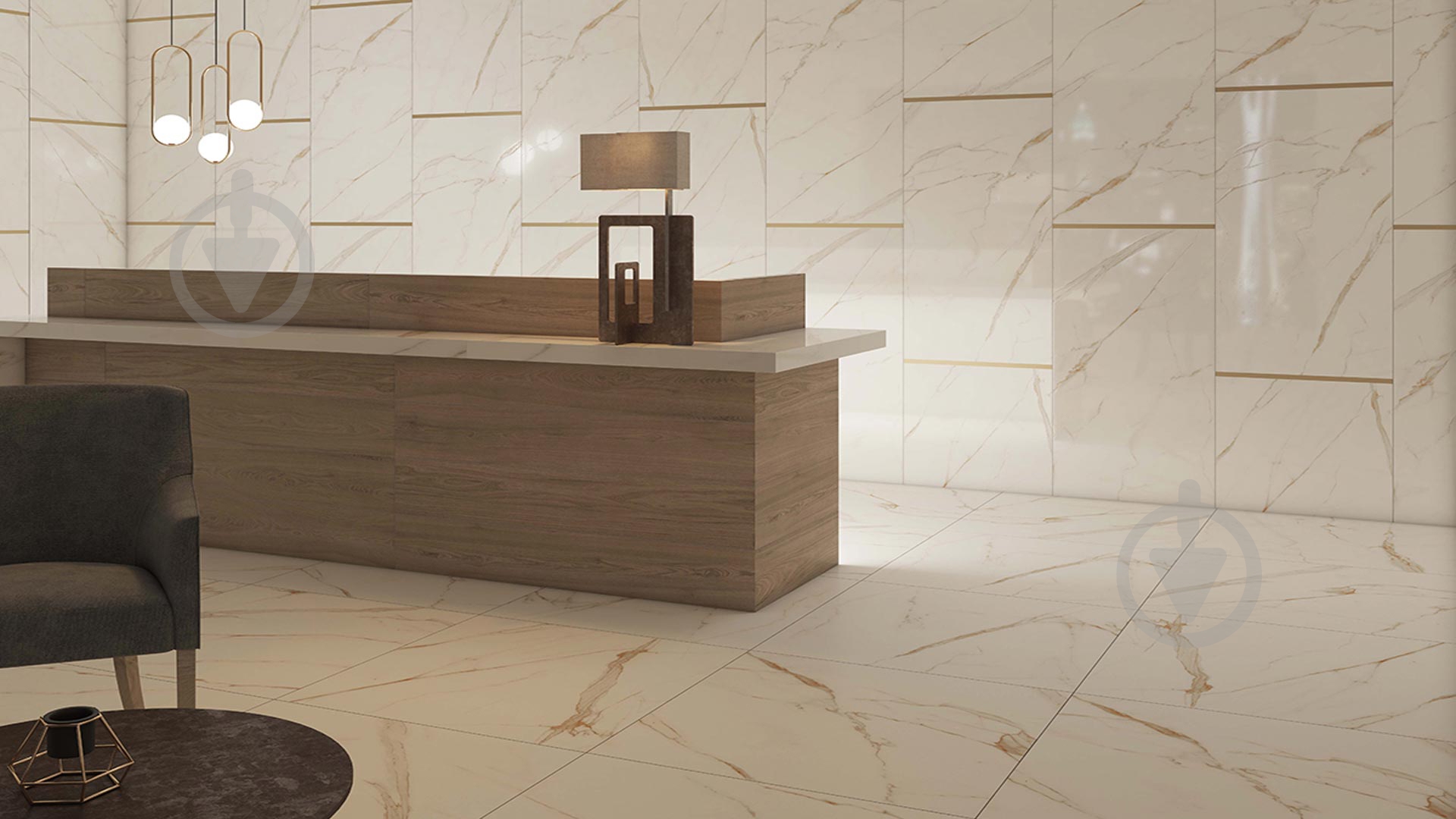 Плитка TABRIZ TILE Royal Gold 80x80 - фото 2