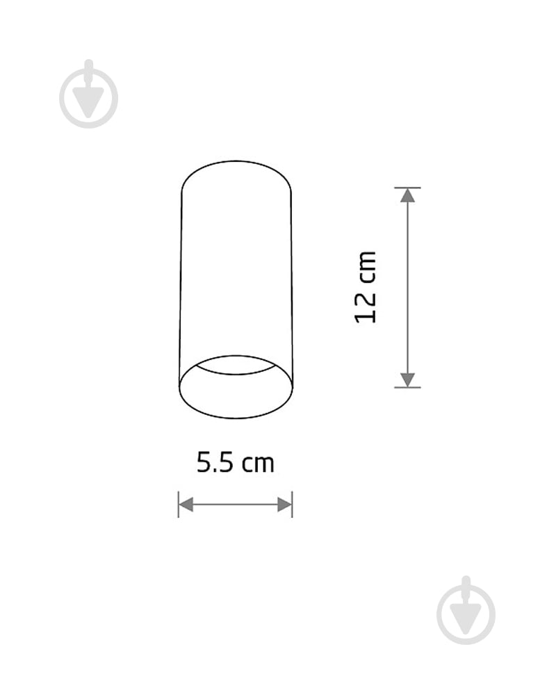 Светильник точечный Nowodvorski Mono 10 Вт GU10 белый 10776 - фото 7