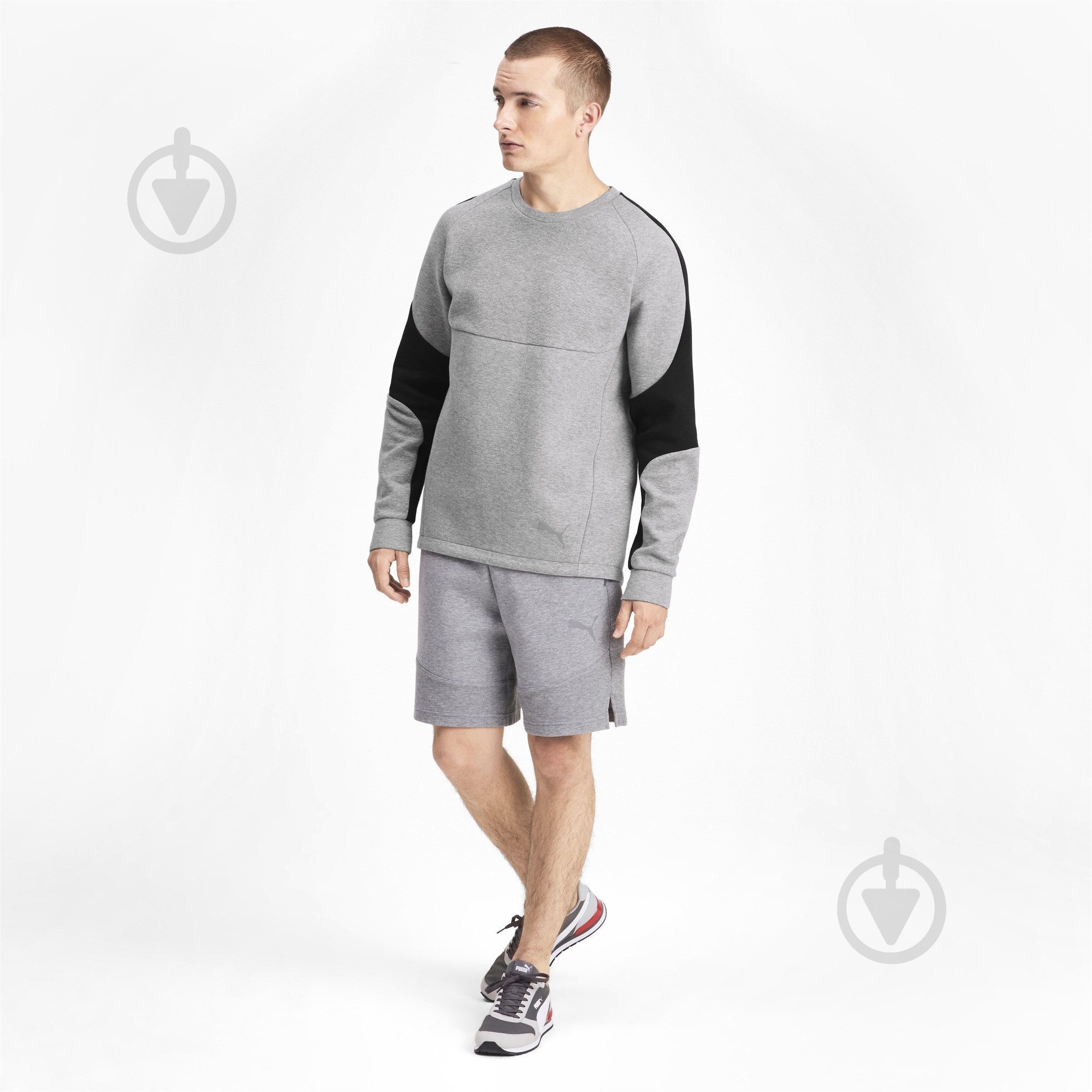 Джемпер Puma Evostripe Crew 58009103 р. L серый - фото 5