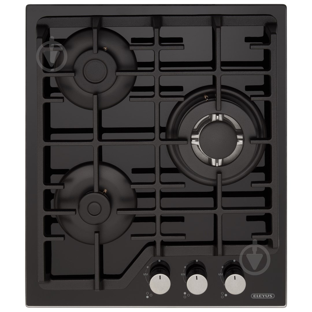 Варочная поверхность газовая Eleyus RIO 45 BL CTF - фото 1 Варочная поверхность газовая Eleyus RIO 45 BL CTF - фото 1