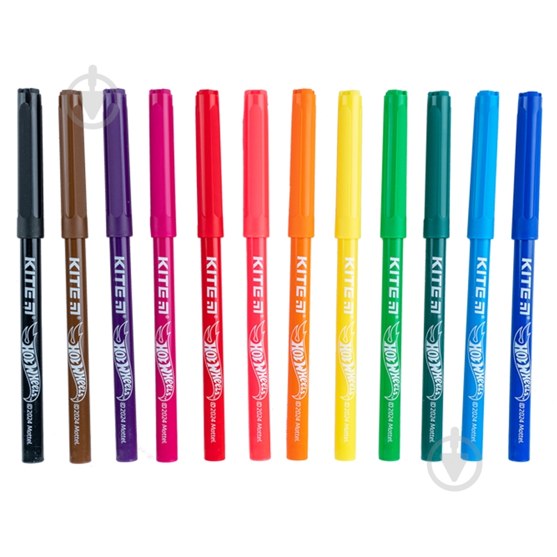 Фломастеры набор 12 шт. HW KITE - фото 2