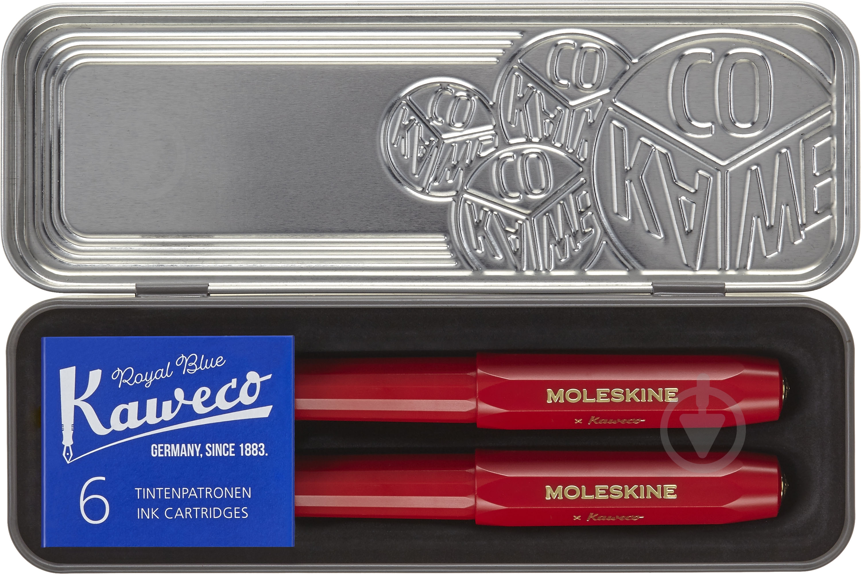 Набор ручек Moleskine Kaweco Красный - фото 1 Набор ручек Moleskine Kaweco Красный - фото 1
