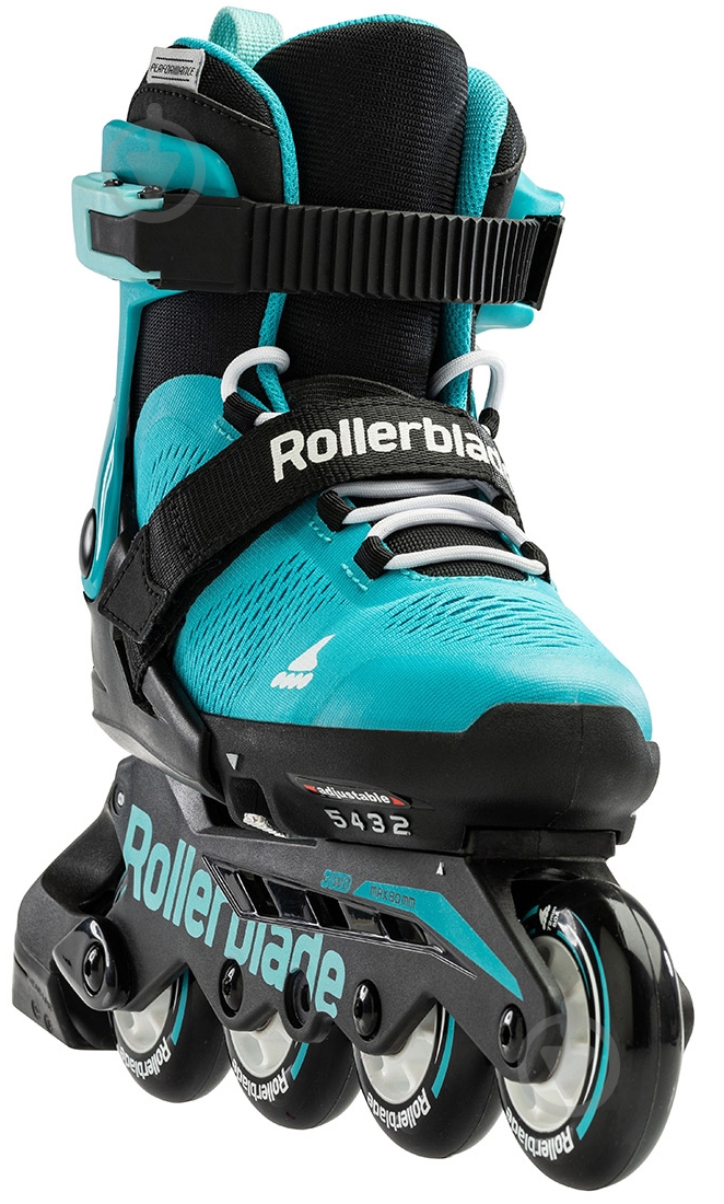 Роликовые коньки Rollerblade Microblade 07221900-3D9 р. бирюзовый - фото 4 Роликовые коньки Rollerblade Microblade 07221900-3D9 р. бирюзовый - фото 4