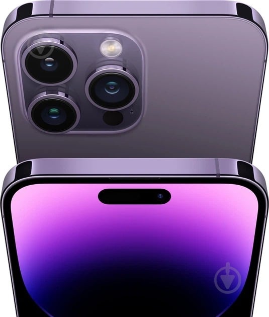 Смартфон Apple iPhone 14 Pro (REF A+) 128GB deep purple (2QMQ0G3) - фото 5