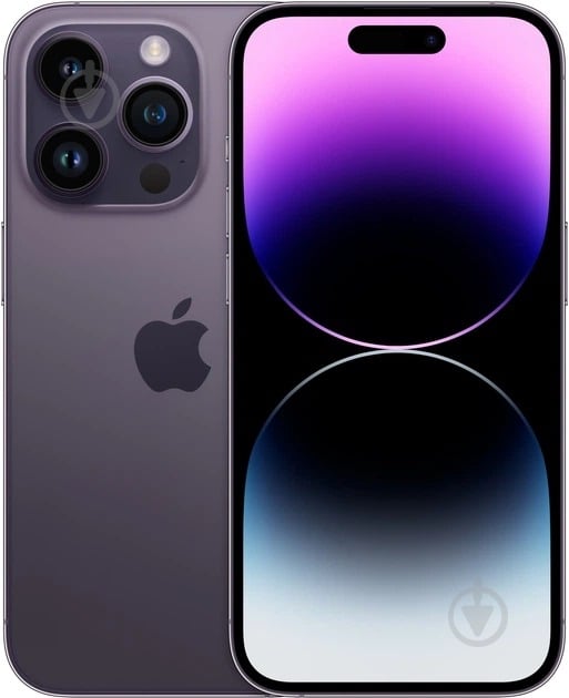 Смартфон Apple iPhone 14 Pro (REF A+) 128GB deep purple (2QMQ0G3) - фото 1