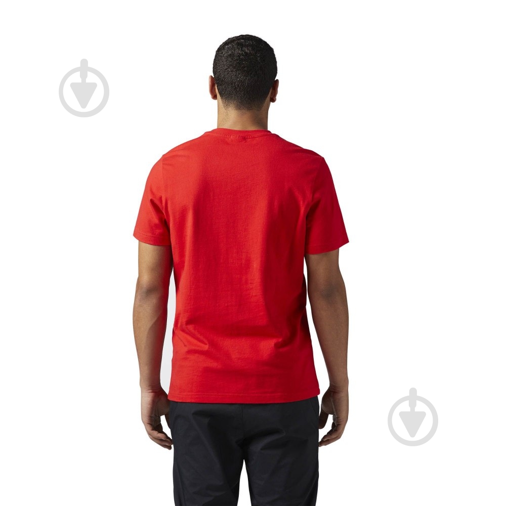 Футболка Reebok F GR TEE BQ3492 р.M красный - фото 2