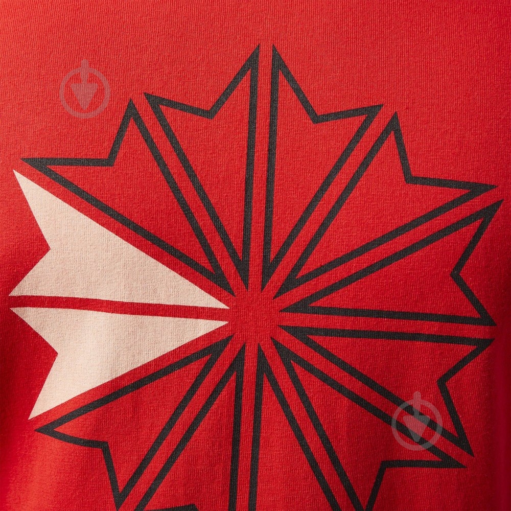 Футболка Reebok F GR TEE BQ3492 р.M красный - фото 4