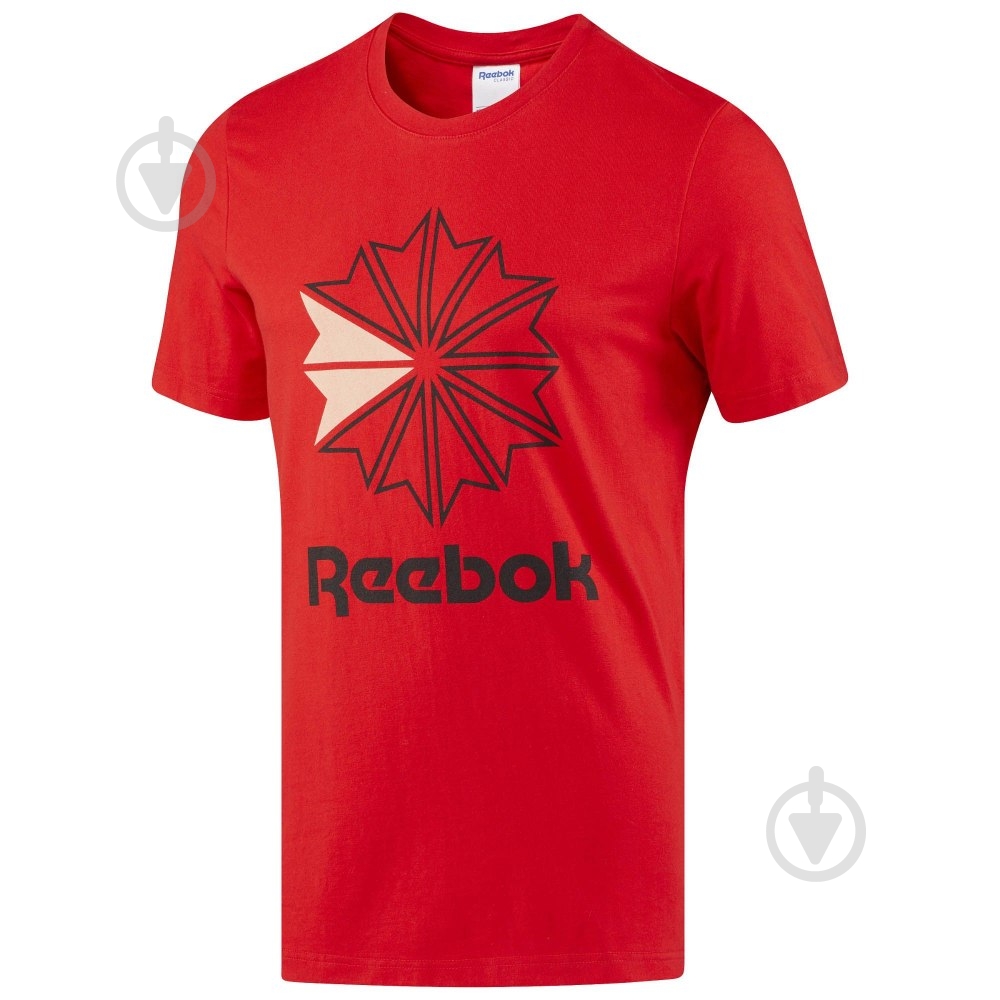 Футболка Reebok F GR TEE BQ3492 р.M красный - фото 6