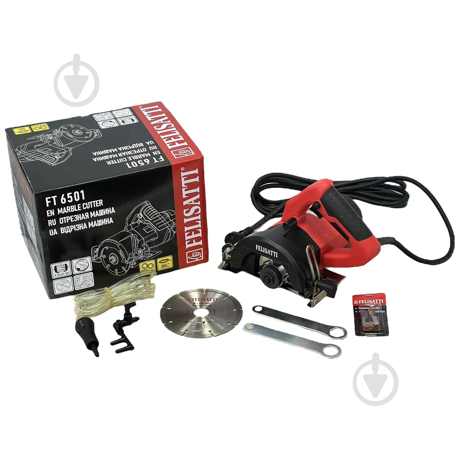 Болгарка (угловая шлифмашина) Felisatti FT6501 1350 Вт - фото 9
