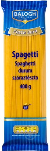 ᐉ Макароны ТМ Duro durum Спагетти из тв.сорт.пш. 400г. к/уп ТМ Duro ...