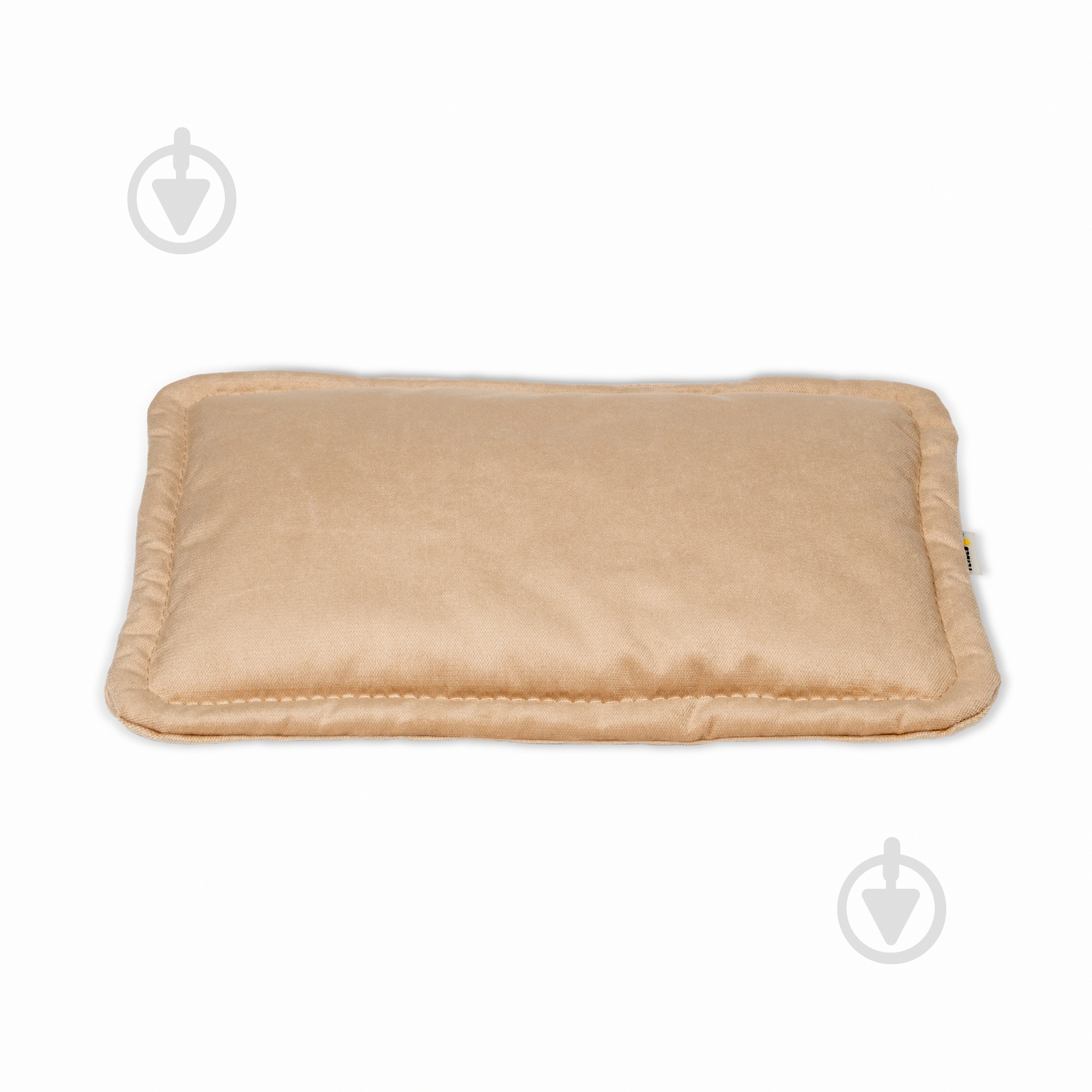 Лежак PETBED Слим XS 50х35 см h-3 см велюр бежевый - фото 1 Лежак PETBED Слим XS 50х35 см h-3 см велюр бежевый - фото 1