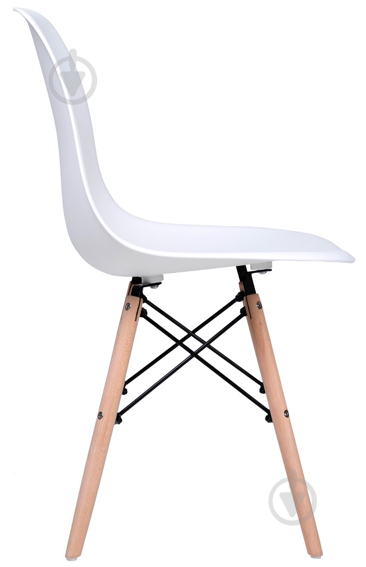 Стул обеденный Richman Жаклин белый / бук - фото 2