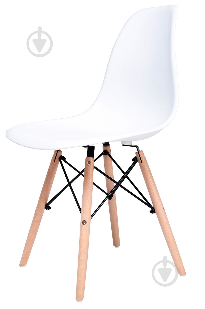 Стул обеденный Richman Жаклин белый / бук - фото 1