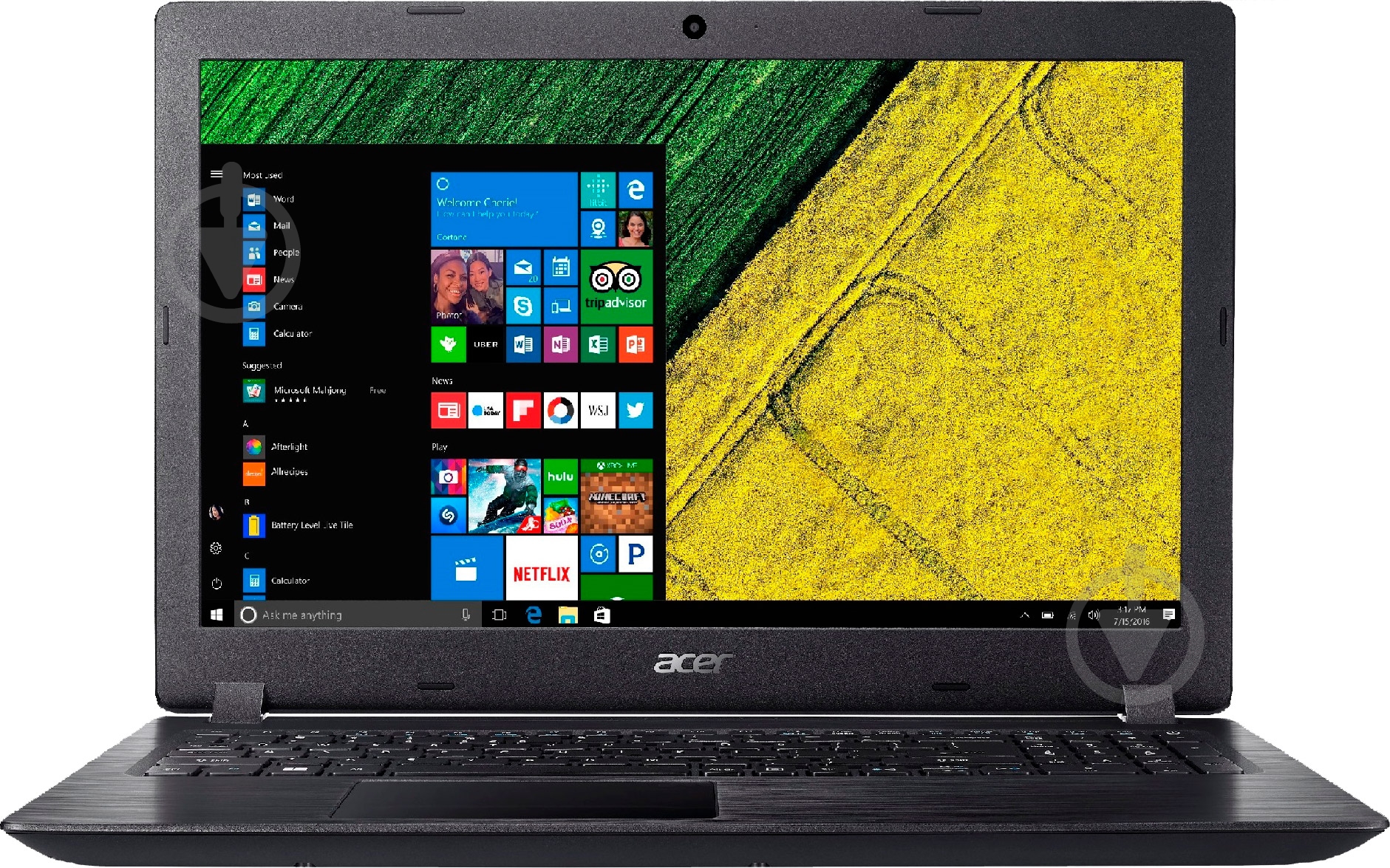Ноутбук Acer Aspire 3 A315-41G-R8SC 15,6" (NX.GYBEU.034) black - фото 1 Ноутбук Acer Aspire 3 A315-41G-R8SC 15,6" (NX.GYBEU.034) black - фото 1