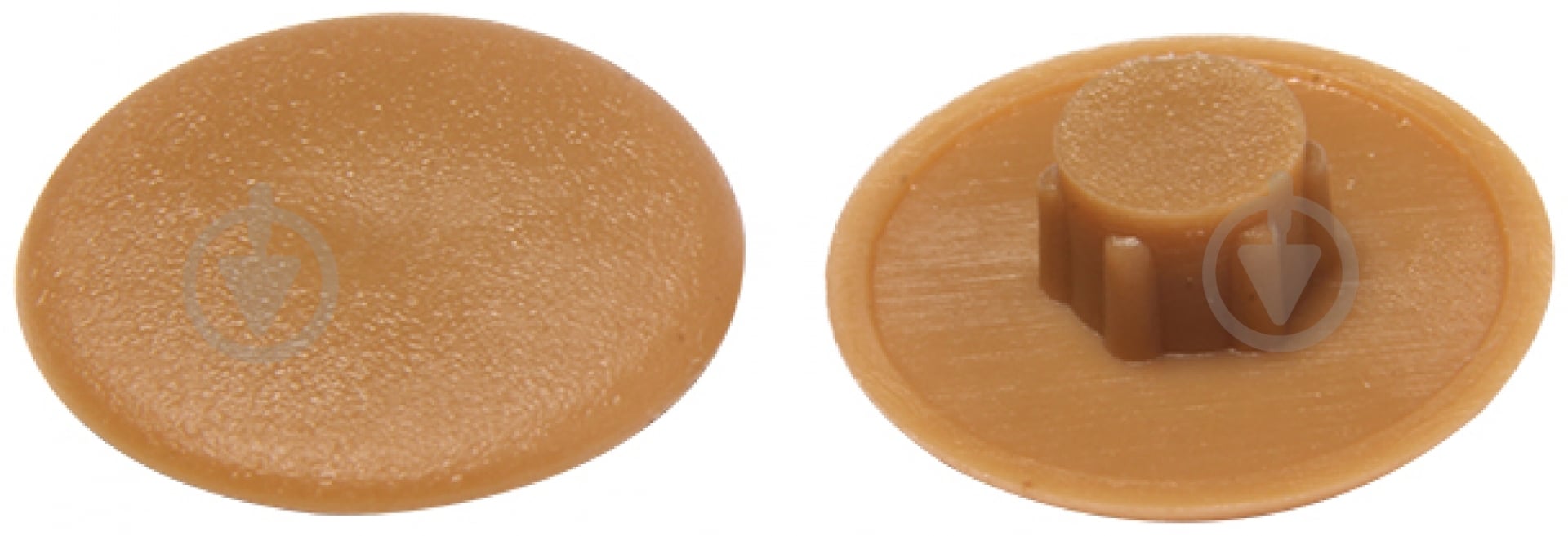 Заглушка на конфирмат дуб рустик 50 шт - фото 1