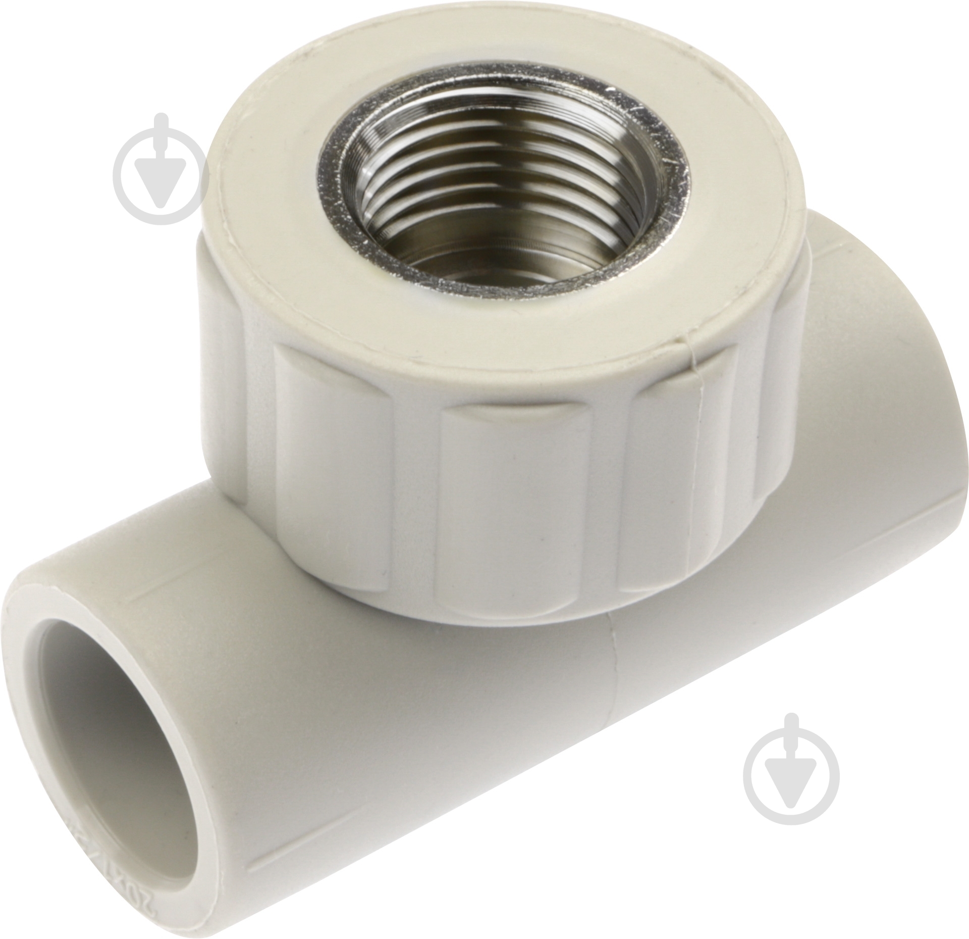 Тройник комбинированный внутренняя Hi-Therm 20х1/2"х20 ВР для ПП труб - фото 1 Тройник комбинированный внутренняя Hi-Therm 20х1/2"х20 ВР для ПП труб - фото 1