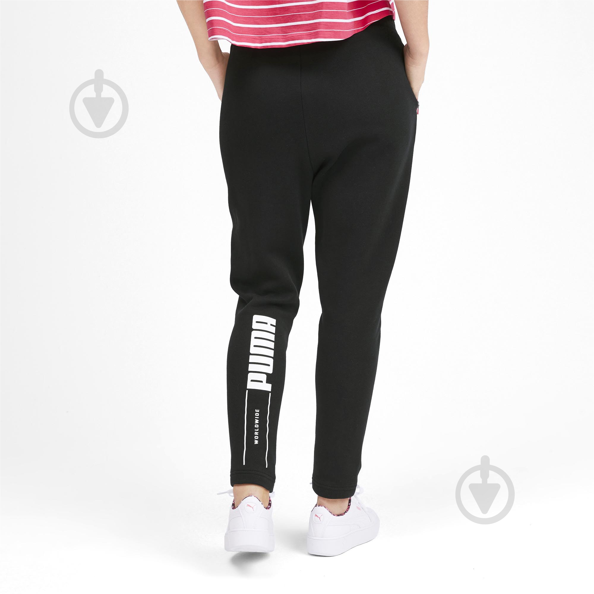 Брюки Puma NU-TILITY Sweat Pants 58010201 р. XS черный - фото 4 Брюки Puma NU-TILITY Sweat Pants 58010201 р. XS черный - фото 4