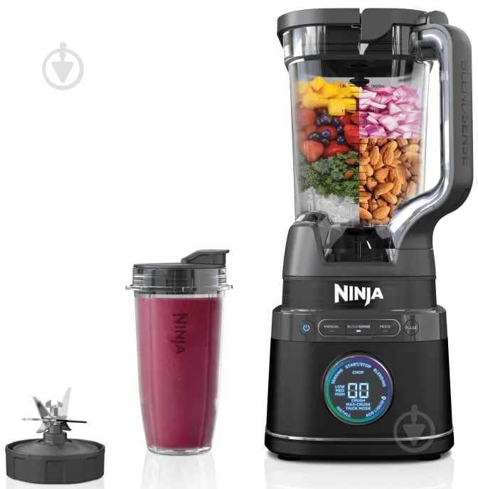 Блендер стационарный NINJA Detect Power Blender Pro & Single Serve TB301EU - фото 4 Блендер стационарный NINJA Detect Power Blender Pro & Single Serve TB301EU - фото 4
