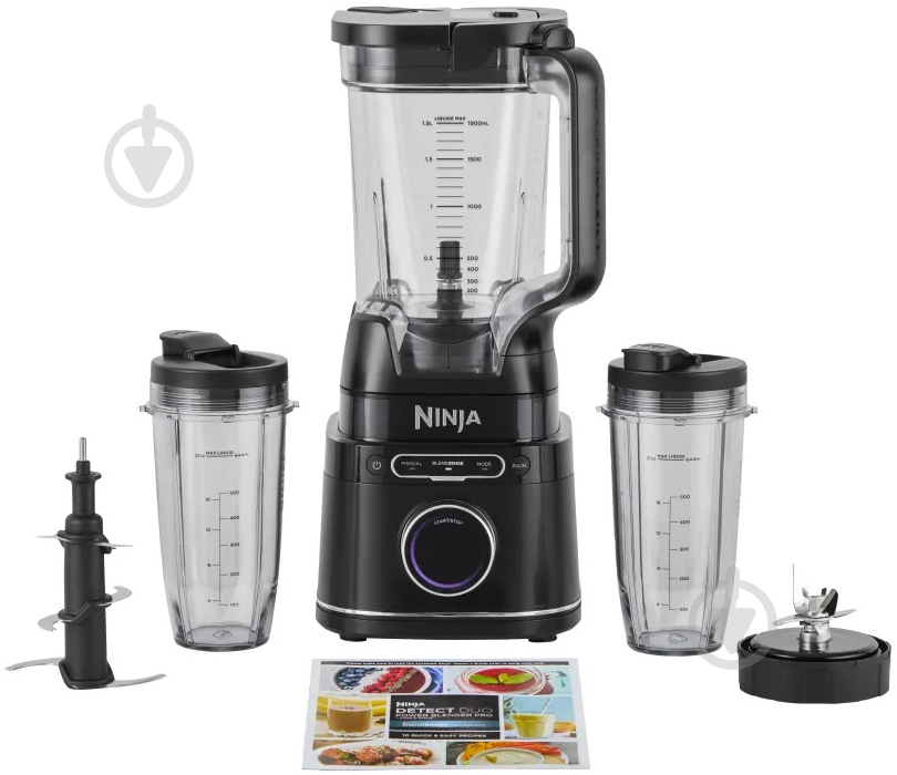 Блендер стационарный NINJA Detect Power Blender Pro & Single Serve TB301EU - фото 2 Блендер стационарный NINJA Detect Power Blender Pro & Single Serve TB301EU - фото 2