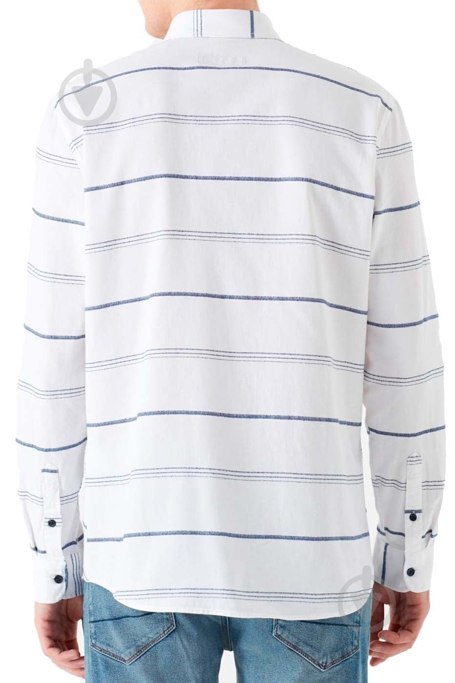 Рубашка Mavi STRIPED SHIRT 021443-620 р. L white - фото 2