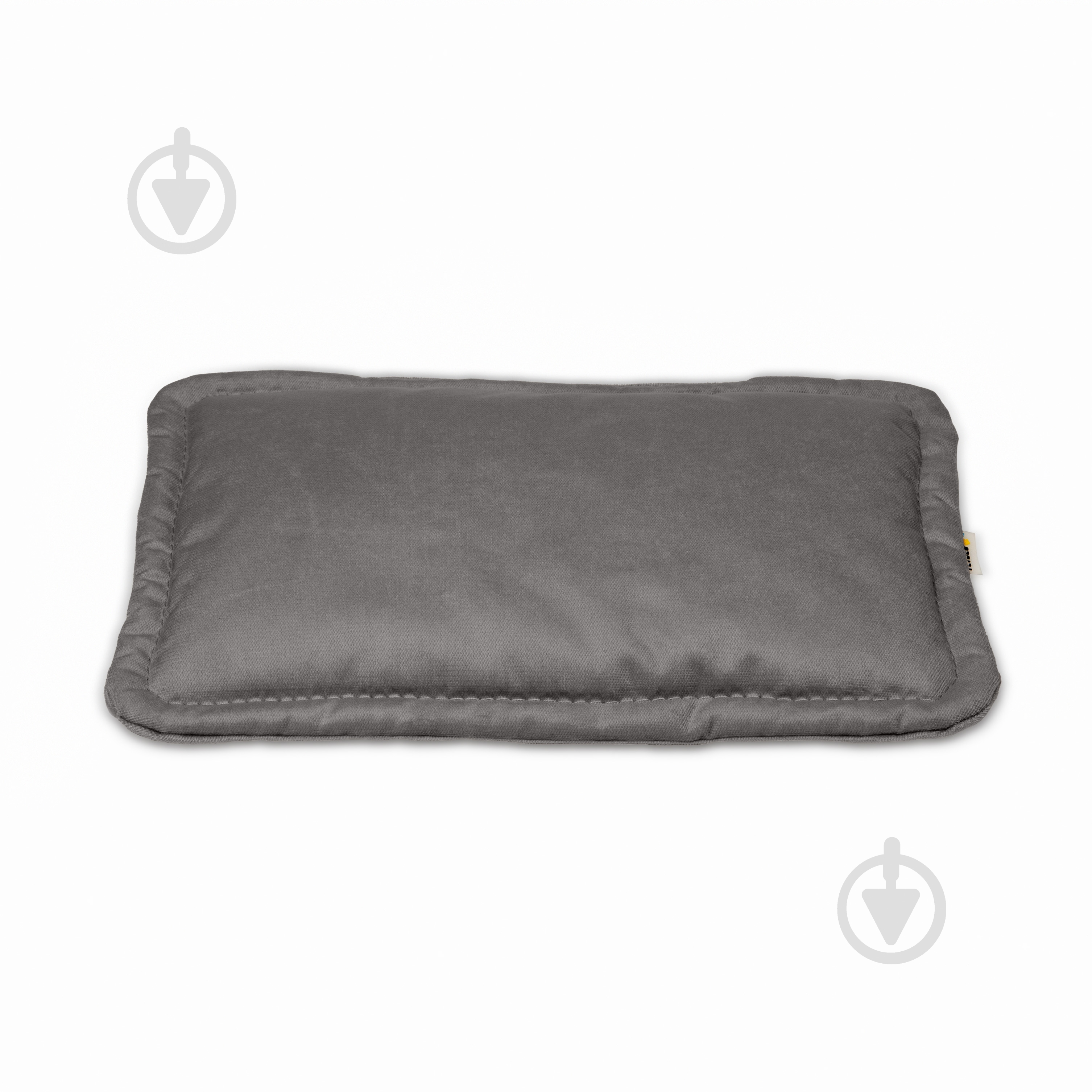 Лежак PETBED Слим XS 50х35 см h-3 см велюр темно-серый - фото 1 Лежак PETBED Слим XS 50х35 см h-3 см велюр темно-серый - фото 1