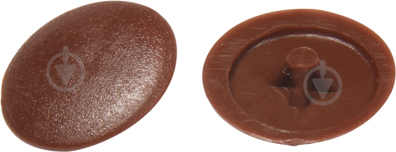 Заглушка на шуруп орех 50 шт - фото 1