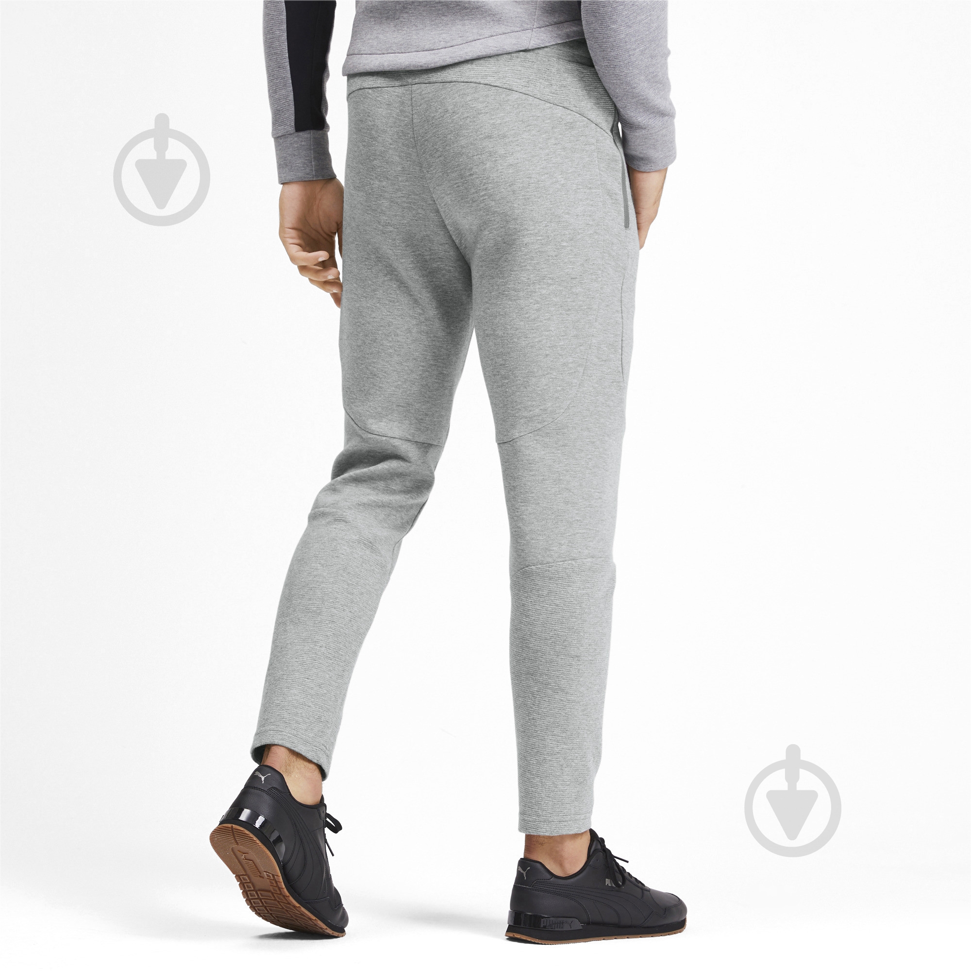 Брюки Puma EVOSTRIPE Pants 58010303 р. S серый - фото 4 Брюки Puma EVOSTRIPE Pants 58010303 р. S серый - фото 4