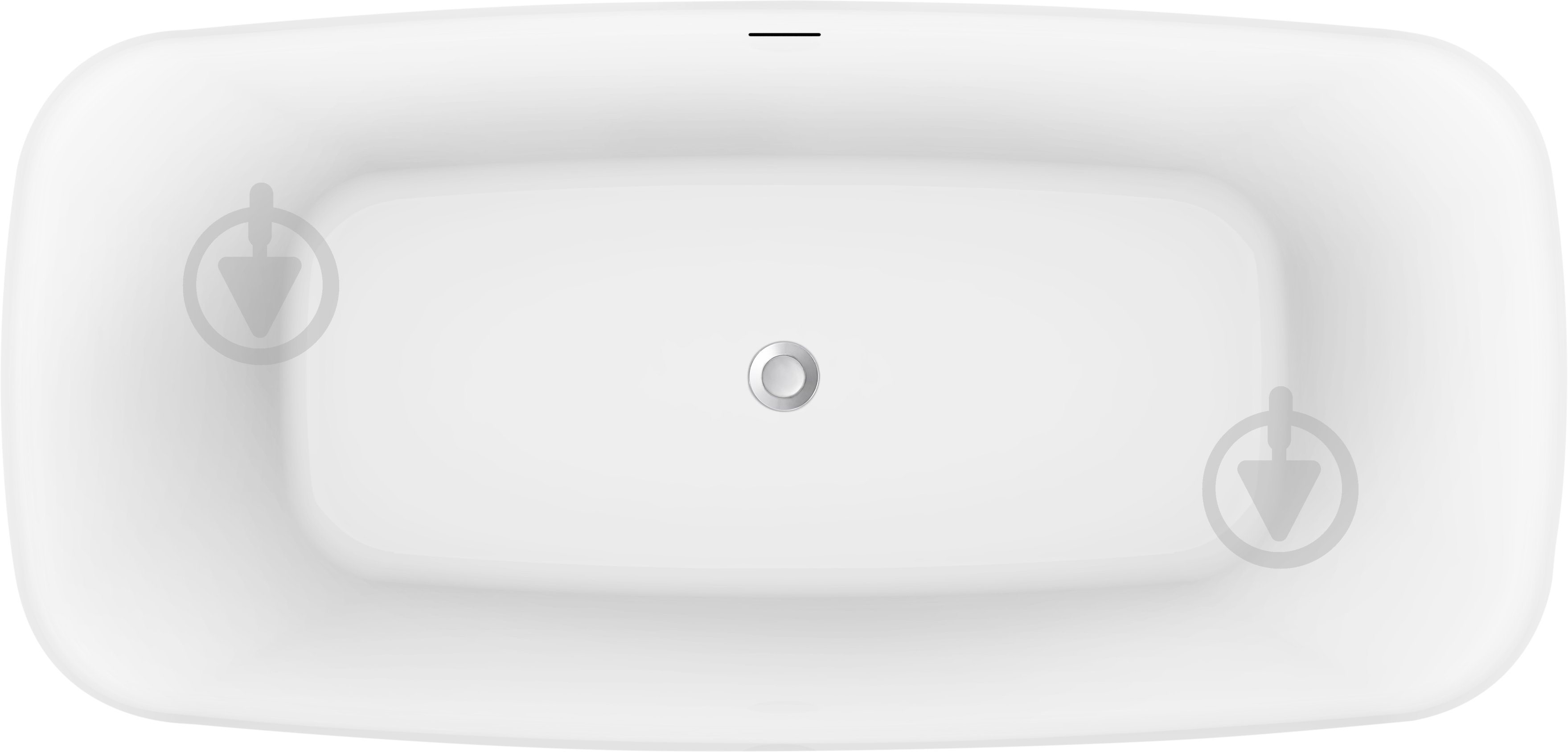 Ванна ScandiSPA VAR 170х78 см з акрилового каменю Corian - фото 2 Ванна ScandiSPA VAR 170х78 см з акрилового каменю Corian - фото 2