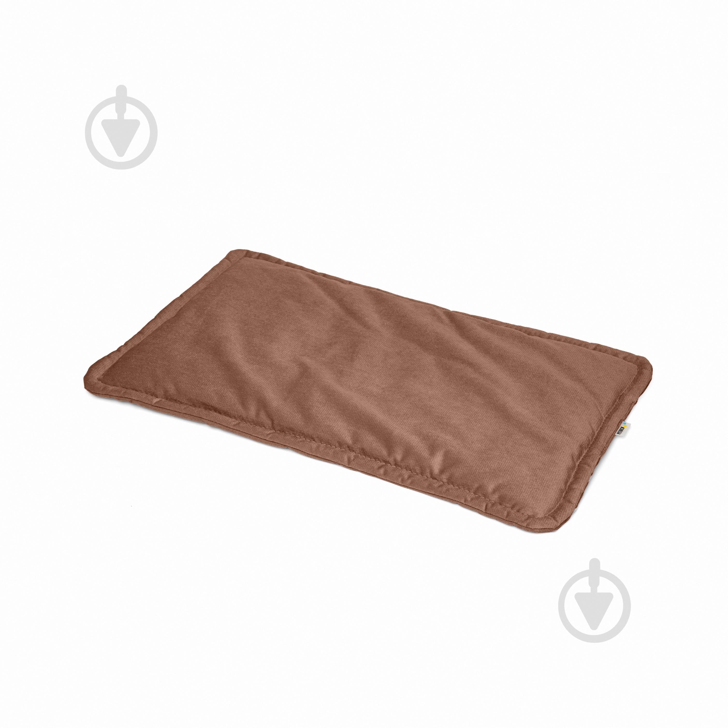 Лежак PETBED Слим М 70х50 см h-3 см велюр коричневый - фото 2 Лежак PETBED Слим М 70х50 см h-3 см велюр коричневый - фото 2