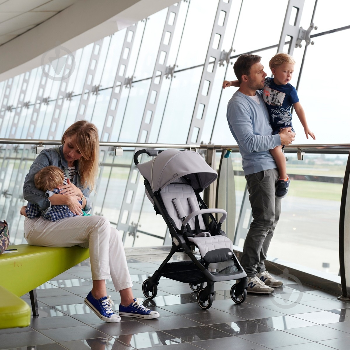 Коляска прогулочная Chicco We grey - фото 2 Коляска прогулочная Chicco We grey - фото 2